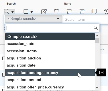 ACSimpleSearchDropDown