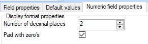NumericFieldProperties